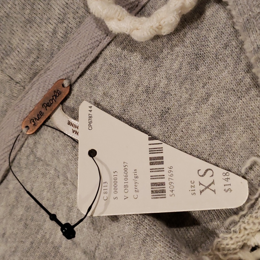 NWT! Free People Maxi Hoodie XS - Picture 6 of 9